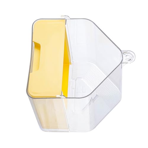 DOSERTY Tragbare Vogelbadewanne für Käfige, kleine und Papageien, transparente Hängebox für Sittiche, Lovebirds und Wellensittiche, Badewanne DOSERTY Tragbare Vogelbadewanne für Käfige, kleine und Papageien, transparente Hängebox für Sittiche, Lovebirds und Wellensittiche, Badewanne von DOSERTY