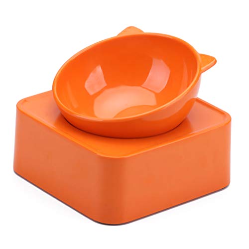 Einzelner erhöhter abnehmbarer erhöhter Ständer für Hunde für Napf, 0–30 °, frei geneigt, für Haustierfutter, Wasser-Futterspender für Welpen, Kätzchen, Trinkspender, Behälter, automatischer von DOSERTY