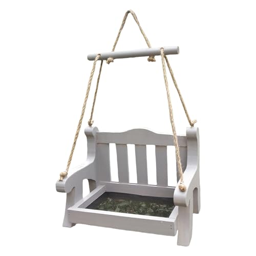 Hängende Futterspender für Haustiere, Retro-Bänke, Form, Schaukel-Vogel-Futterspender, einzigartiger Vogel für draußen, Wildvögel, modisches Haustier Hängende Futterspender für Haustiere, Retro-Bänke, Form, Schaukel-Vogel-Futterspender, einzigartiger Vogel für draußen, Wildvögel, modisches Haustier von DOSERTY