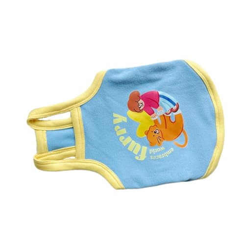 Hundeweste aus Baumwolle, für drinnen und draußen, Kleidung, Sweatshirt, Outfit, heiße Jahreszeit und Frühling, Spazierengehen, Camping, T-Shirt Hundeweste aus Baumwolle, für drinnen und draußen, Kleidung, Sweatshirt, Outfit, heiße Jahreszeit und Frühling, Spazierengehen, Camping, T-Shirt von DOSERTY