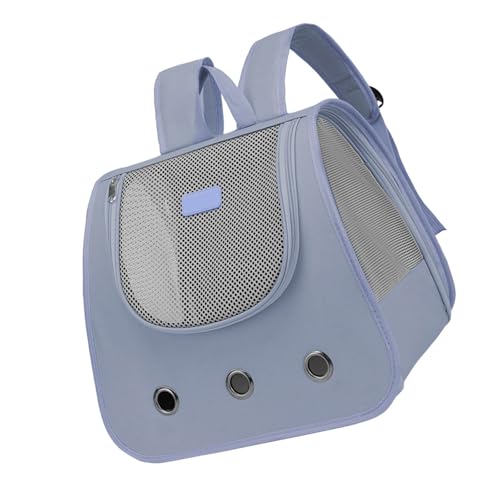 Katzen In Bag Träger Für Welpen Tragen Tasche Outdoor Reiseträger Sightseeing Bag Fenster OxfordFabric Haustierträger Rucksack von DOSERTY