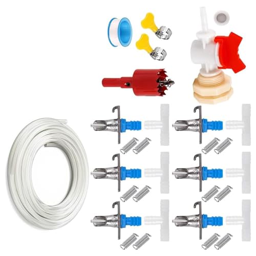 Kleintier-Trinkwassersysteme, auslaufsicheres Design, einfache Installation, Kaninchenstall, Bewässerungs-Kits, Käfigzubehör, Nippel, Bewässerungs-Kits Kleintier-Trinkwassersysteme, auslaufsicheres Design, einfache Installation, Kaninchenstall, Bewässerungs-Kits, Käfigzubehör, Nippel, Bewässerungs-Kits von DOSERTY