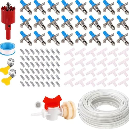 Kleintier-Trinkwassersysteme, auslaufsicheres Design, einfache Installation, Kaninchenstall, Bewässerungs-Kits, Käfigzubehör, Nippel, Bewässerungs-Kits Kleintier-Trinkwassersysteme, auslaufsicheres Design, einfache Installation, Kaninchenstall, Bewässerungs-Kits, Käfigzubehör, Nippel, Bewässerungs-Kits von DOSERTY