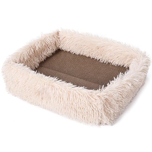 Recycelbares Katzenbett für mehrere Haustiere, Wellpapier, Ruhehaus für Zuhause, Unterhaltung, Schaber, Pfosten, kratzfeste Möbel Recycelbares Katzenbett für mehrere Haustiere, Wellpapier, Ruhehaus für Zuhause, Unterhaltung, Schaber, Pfosten, kratzfeste Möbel von DOSERTY