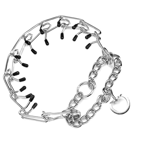 Verstellbares Anti-Zieh-Hundehalsband, Metall, abnehmbares Halsband für Gehorsamkeitstraining, Outdoor, Spazierengehen, Laufen, Anti-Zug-Halsband Verstellbares Anti-Zieh-Hundehalsband, Metall, abnehmbares Halsband für Gehorsamkeitstraining, Outdoor, Spazierengehen, Laufen, Anti-Zug-Halsband von DOSERTY