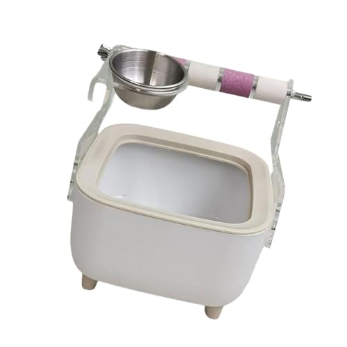Vogel Toilettenständer Abnehmbarer Eimer Easy Töpfchen Training Klettern Barch Stand Für Kleine Bis Große Papageien Cockatiels Vogel Toilettenständer Abnehmbarer Eimer Easy Töpfchen Training Klettern Barch Stand Für Kleine Bis Große Papageien Cockatiels von DOSERTY
