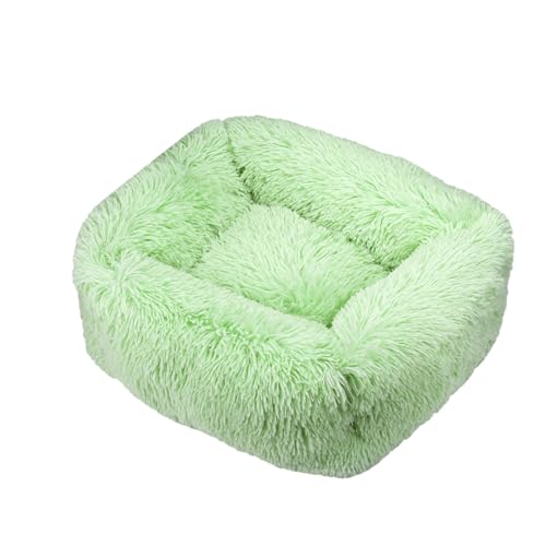 DOTBUY-SHOP Hundebet Rechteck Katzenbett, Hundekissen Grosse Hunde Donut Kissen, Plüsch-Hundekorb Hundebett Waschbar, für Groß Kleine Hunde, Katzen und Andere Haustiere (XXL,Fruchtgrün) von DOTBUY-SHOP