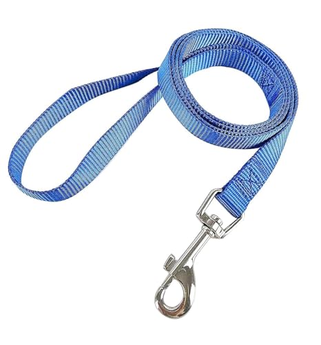Hundeleine aus Nylon, robust, langlebig, traditioneller Stil, mit einfach zu bedienendem Bolzenverschluss, für kleine, mittelgroße und große Hunde Hundeleine aus Nylon, robust, langlebig, traditioneller Stil, mit einfach zu bedienendem Bolzenverschluss, für kleine, mittelgroße und große Hunde von DOTSTAR