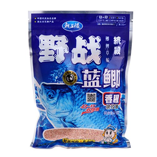 DOUDINGMAO 300 g natürliches Angelpulver für Karpfen, Karausche und Fische, Futterzubehör DOUDINGMAO 300 g natürliches Angelpulver für Karpfen, Karausche und Fische, Futterzubehör von DOUDINGMAO