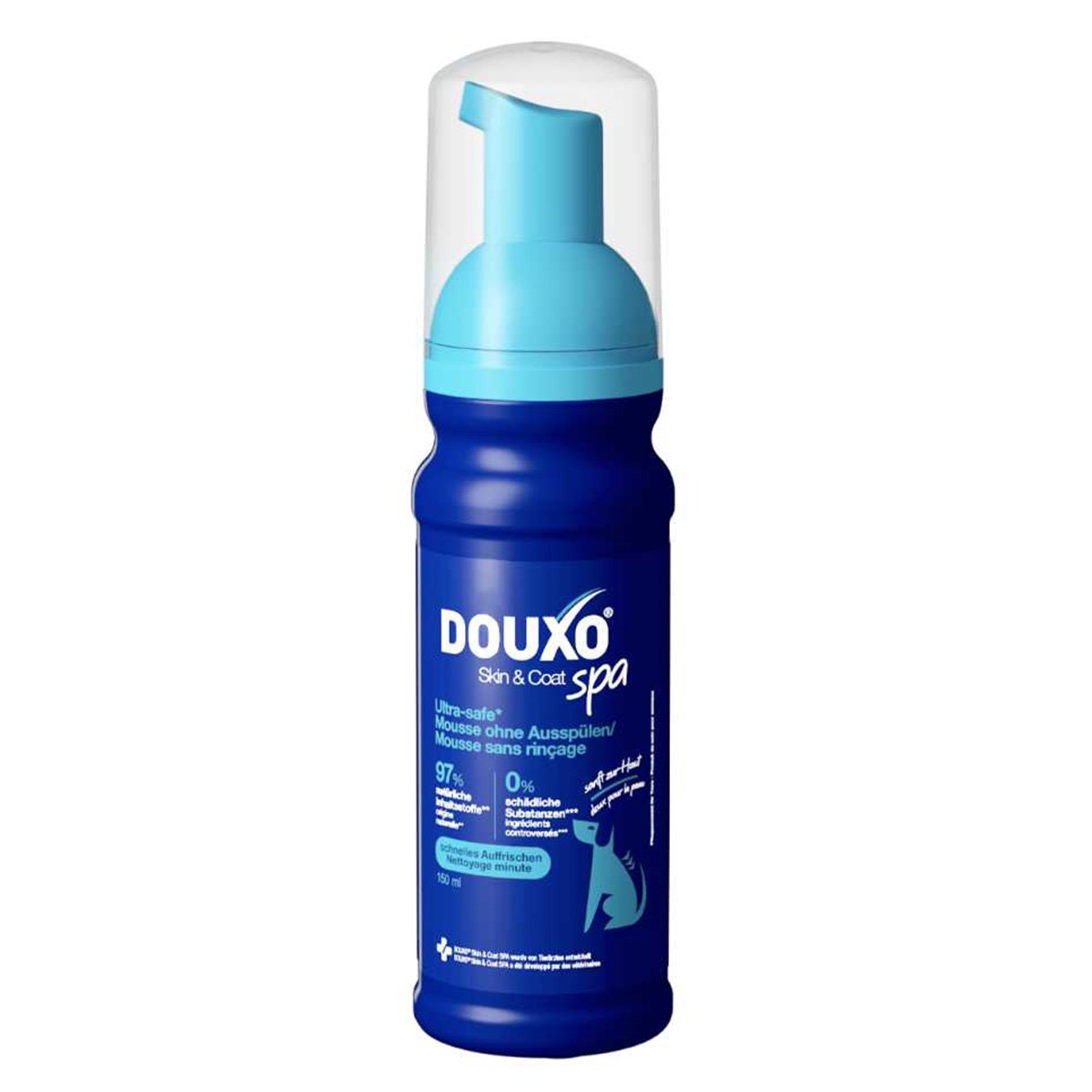 DOUXO SPA® Mousse ohne Ausspülen für Hunde 150ml von DOUXO Spa