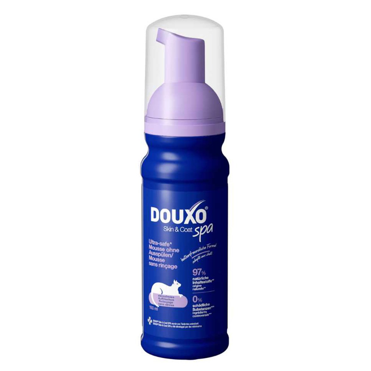 DOUXO SPA® Mousse ohne Ausspülen für Katzen 150ml von DOUXO Spa