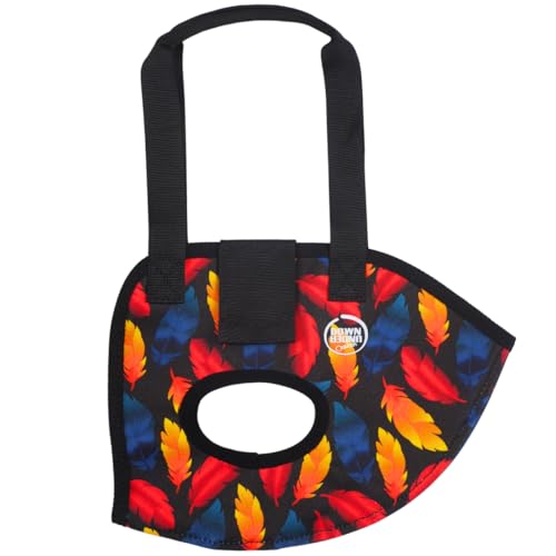 DOWN UNDER OUTDOORS Huhn Carrier Sling Halter Tasche mit Griff, Huhn Zubehör für Fußbehandlung, Mediziner, Beinverletzungen, Hummelfuß, Geflügelfarm Tragen, Transport, drei Größen (klein) von DOWN UNDER OUTDOORS