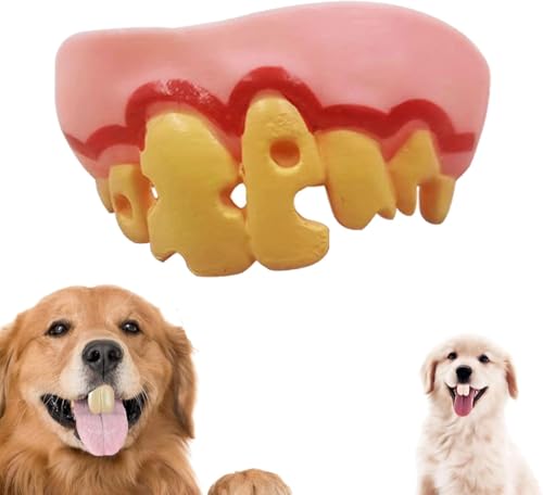 Gelbe Zahnkaries künstliche Zähne für Hunde, lustige Silikon-Zahnspangen, kreative künstliche Zähne, Kauspielzeug, einfach anzubringen, interaktives Spielzeug, Weihnachtskostüm, geeignetes Zubehör Gelbe Zahnkaries künstliche Zähne für Hunde, lustige Silikon-Zahnspangen, kreative künstliche Zähne, Kauspielzeug, einfach anzubringen, interaktives Spielzeug, Weihnachtskostüm, geeignetes Zubehör von DPWOUM