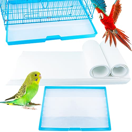 DQITJ 100 Stück große Vogelkäfig-Einlagen, vorgeschnitten, saugfähig, für Vogelkäfige, Kissen für Vogelkäfige, 58,4 x 27,9 cm DQITJ 100 Stück große Vogelkäfig-Einlagen, vorgeschnitten, saugfähig, für Vogelkäfige, Kissen für Vogelkäfige, 58,4 x 27,9 cm von DQITJ
