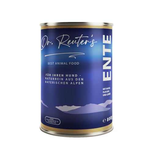 Dr. Reuter´s - Ente mit Haferflocken und Leinöl - 6 Dosen à 800g von DR. REUTER´S BEST ANIMAL FOOD
