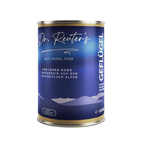 Dr. Reuter´s - Geflügel mit Haferflocken und Kürbis 800g - 6 Dosen à 800g Dr. Reuter´s - Geflügel mit Haferflocken und Kürbis 800g - 6 Dosen à 800g von DR. REUTER´S BEST ANIMAL FOOD