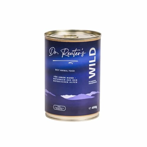 Dr. Reuter´s - Wild mit Karotten und Kartoffeln - 12 Dosen à 400g Dr. Reuter´s - Wild mit Karotten und Kartoffeln - 12 Dosen à 400g von DR. REUTER´S BEST ANIMAL FOOD