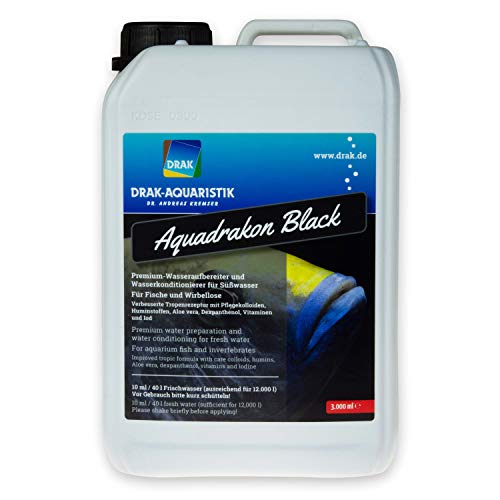 DRAK-Aquaristik Aquadrakon Black Wasseraufbereiter 3,0 l Kanister von DRAK-Aquaristik