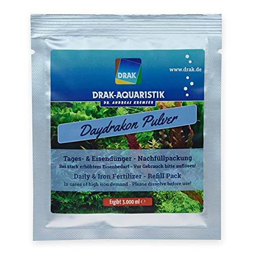DRAK-Aquaristik Daydrakon Tagesdünger & Eisendünger Nachfüllpack - 3,0 Liter von DRAK-Aquaristik