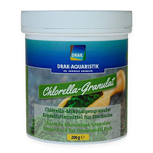 DRAK-Aquaristik Einzelfuttermittel Zierfische Chlorella-Mikroalgen-Granulat in der Dose 200 g DRAK-Aquaristik Einzelfuttermittel Zierfische Chlorella-Mikroalgen-Granulat in der Dose 200 g von DRAK-Aquaristik