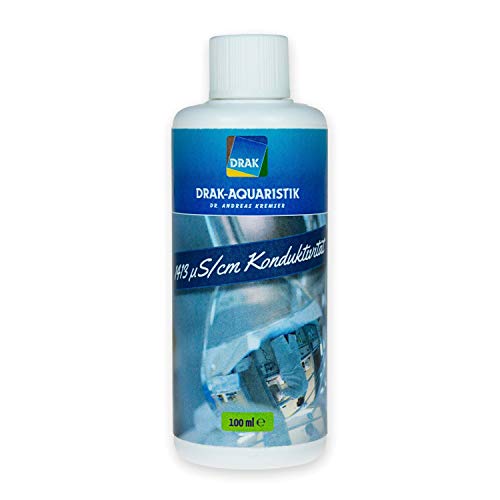 DRAK-Aquaristik Kalibrierlösung Leitfähigkeit 1413 µS/cm 100 ml von DRAK-Aquaristik