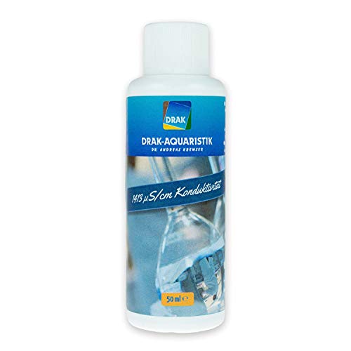 DRAK-Aquaristik Kalibrierlösung Leitfähigkeit 1413 µS/cm 50 ml von DRAK-Aquaristik