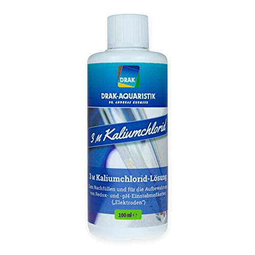 DRAK-Aquaristik Kaliumchloridlösung für Redox- und -pH-Einstabmeßketten 3 Molar 100 ml von DRAK-Aquaristik