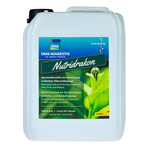 DRAK-Aquaristik Nutridrakon - Spurennährstoffe 5,0 l Kanister von DRAK-Aquaristik