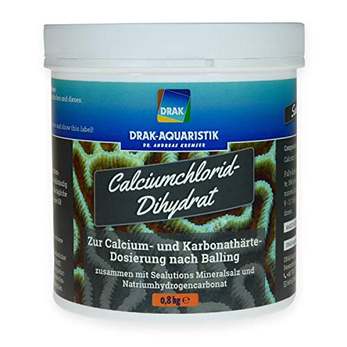 DRAK-Aquaristik Sealutions Calciumchlorid-Dihydrat 0,8 kg Dose von DRAK-Aquaristik