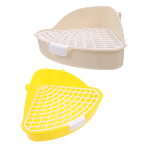 DRESSOOS 2Er-Box Kaninchentoilette Papierbettwäsche für Meerschweinchen Hundetoiletten Katzenklo Hamster klo kaninchenklo Haustiertoilette im Haushalt Toilette in der Tierhandlung Plastik DRESSOOS 2Er-Box Kaninchentoilette Papierbettwäsche für Meerschweinchen Hundetoiletten Katzenklo Hamster klo kaninchenklo Haustiertoilette im Haushalt Toilette in der Tierhandlung Plastik von DRESSOOS
