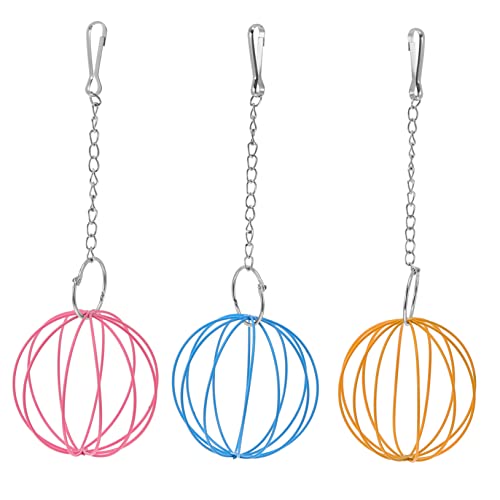 DRESSOOS Hängendes Futter Für Kaninchen Und Haustiere 3er-Pack Grasspender Futterspender Einfaches Und Sauberes Design von DRESSOOS