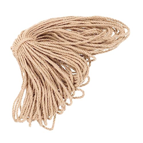 DRESSOOS 1 Rolle Katzenkletterseil, Haushaltsseil, Kratzseil Für Den Täglichen Gebrauch, Multifunktions Katzenkratzseil, Sisalseil Für Heimwerker, Robustes Kratzbaumseil, Verschleißfestes von DRESSOOS