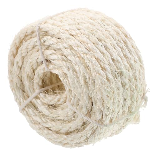 DRESSOOS Katzenbaumseil Ersatz Sisal Schneidbar Robustes Kratzbaum-zubehör DRESSOOS Katzenbaumseil Ersatz Sisal Schneidbar Robustes Kratzbaum-zubehör von DRESSOOS