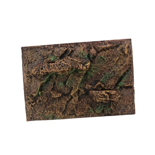 DRESSOOS Aquarium Hintergrund Dekorationsbrett Für Schildkrötenbecken Landschaftsbaubrett Simulation Bord Naturgetreues Aussehen Freies Zuschneiden von DRESSOOS