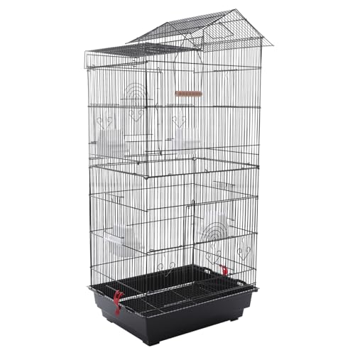DRESSOOS 1 Satz Frettchen Käfig Kleintierkäfig Vogel Zubehör Nagarium Hamster Käfig Bird Cage Vogelbauer Käfig Ratten Nagerkäfig Kanarienvogel Zubehör Futterspender Vogelkäfig DRESSOOS 1 Satz Frettchen Käfig Kleintierkäfig Vogel Zubehör Nagarium Hamster Käfig Bird Cage Vogelbauer Käfig Ratten Nagerkäfig Kanarienvogel Zubehör Futterspender Vogelkäfig von DRESSOOS