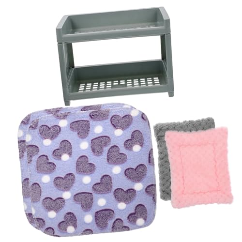 DRESSOOS 1 Satz Hamsterbett Tragbares Hasenbett Frettchen Bett Schlafbett Doppellagiges Chinchillabett Abnehmbares Hasenbett Meerschweinchenhaus Hängematte Höhlenhütte Hamsterdecken Plüsch DRESSOOS 1 Satz Hamsterbett Tragbares Hasenbett Frettchen Bett Schlafbett Doppellagiges Chinchillabett Abnehmbares Hasenbett Meerschweinchenhaus Hängematte Höhlenhütte Hamsterdecken Plüsch von DRESSOOS