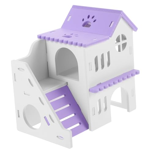 DRESSOOS 1 Satz Hamsterhaus-Villa Hamster hamsterspielzeug Hamsterhäuschen für Hamster nagerhaus im Freien Hase Känguru Hamsterhäuser und Verstecke Kleintierkäfig PVC DRESSOOS 1 Satz Hamsterhaus-Villa Hamster hamsterspielzeug Hamsterhäuschen für Hamster nagerhaus im Freien Hase Känguru Hamsterhäuser und Verstecke Kleintierkäfig PVC von DRESSOOS