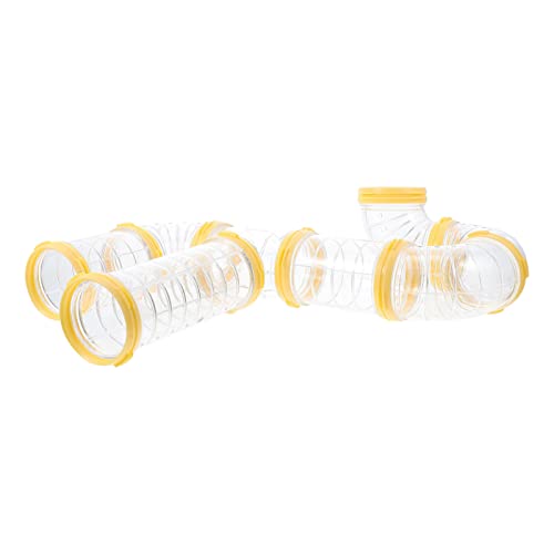 DRESSOOS Hamster Käfig Zubehör 1 Set Guinea Pig Rohr Bunte Kunststoff Rohr Und Für von DRESSOOS