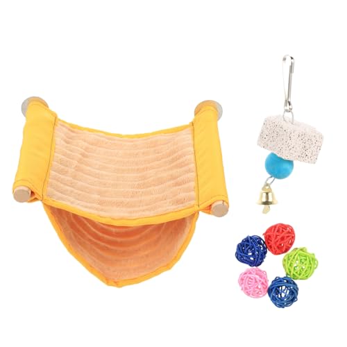 DRESSOOS Vogel Spielzeug Vogel Papagei Hängematte Hängen Vogel Barsch Stick Spielzeug Papagei Spielzeug von DRESSOOS