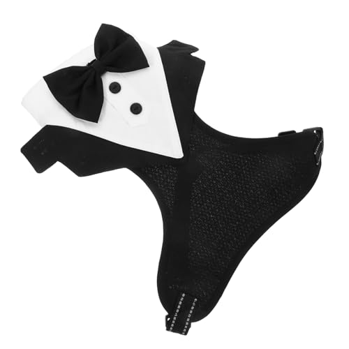 DRESSOOS Hundegeschirr und Leine Satz im Westenstil für Kleine bis Große Hunde Verstellbar Robuster und Leichter Stoff für Besondere Anlässe DRESSOOS Hundegeschirr und Leine Satz im Westenstil für Kleine bis Große Hunde Verstellbar Robuster und Leichter Stoff für Besondere Anlässe von DRESSOOS