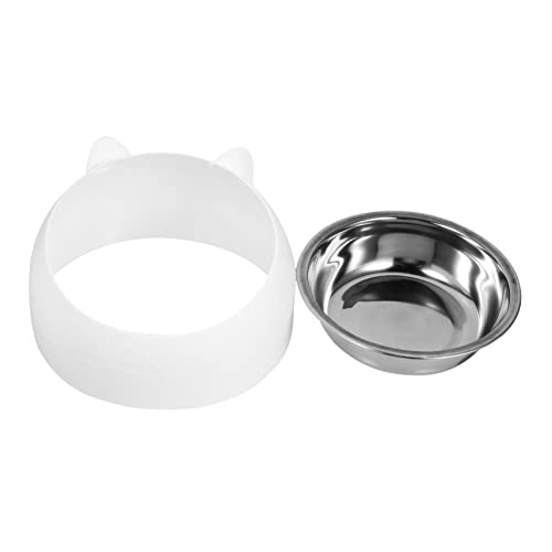 DRESSOOS Futternapf für Katzen 200 ml Futternapf für Haustiere erhöht und geneigt Bequeme Essenszeit weiß DRESSOOS Futternapf für Katzen 200 ml Futternapf für Haustiere erhöht und geneigt Bequeme Essenszeit weiß von DRESSOOS