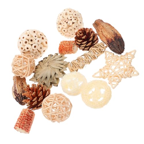 DRESSOOS Großes Vogelspielzeug-Set Papageienspielzeug Rattanbälle Für Vögel Papageienkauspielzeug Futtersuchspielzeug Kiefernzapfen-kauspielzeug DRESSOOS Großes Vogelspielzeug-Set Papageienspielzeug Rattanbälle Für Vögel Papageienkauspielzeug Futtersuchspielzeug Kiefernzapfen-kauspielzeug von DRESSOOS