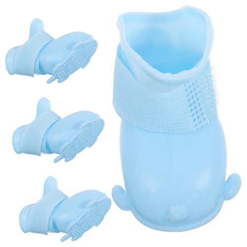 DRESSOOS Gummistiefel Für Hunde Nicht Warm Bequem Für Outdoor-aktivitäten Gummistiefel Für Hunde von DRESSOOS