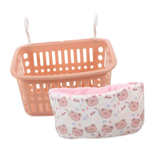 DRESSOOS Geschmeidiges Haustierbett Komfortbett für Haustiere Bett für Kleintiere Kreative und Attraktive Hängematte für Hamster Meerschweinchen Chinchilla von DRESSOOS