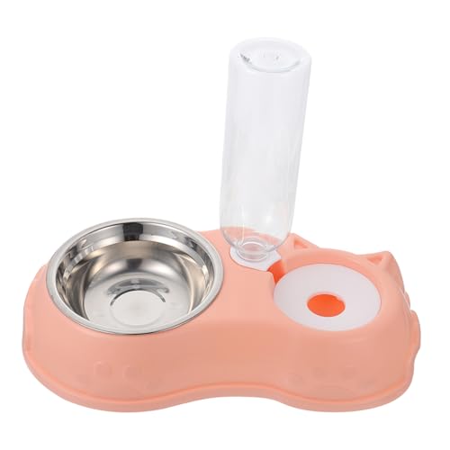 DRESSOOS Futter- und Wasserspender-Set für Haustiere automatischer Futternapf für Katzen und Hunde einfach zusammenzubauen rutschfest Rosa DRESSOOS Futter- und Wasserspender-Set für Haustiere automatischer Futternapf für Katzen und Hunde einfach zusammenzubauen rutschfest Rosa von DRESSOOS