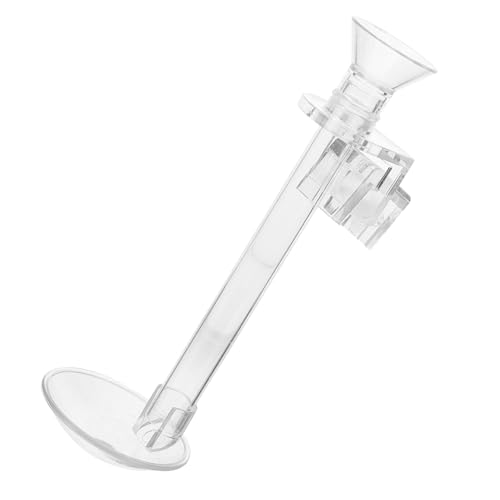 DRESSOOS Acryl Fisch Feeder Halterung Für Aquarium Sinking Shrimp Feeder Open Dish von DRESSOOS