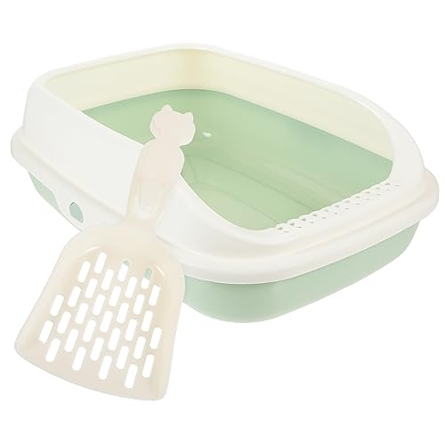 DRESSOOS 1satz Halbgeschlossene Katzenstreu Box Für Kätzchen Spritzsichere Katzentoilette Für Zuhause Praktisch Und Einfach Zu Reinigen DRESSOOS 1satz Halbgeschlossene Katzenstreu Box Für Kätzchen Spritzsichere Katzentoilette Für Zuhause Praktisch Und Einfach Zu Reinigen von DRESSOOS
