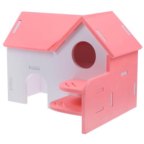 DRESSOOS 1satz Hamsterhaus Villa Mit Leiter Buntes Versteck Für Meerschweinchen Chinchillas Und Hamster Entspannen Und Schlafen Für Kleine Haustiere DRESSOOS 1satz Hamsterhaus Villa Mit Leiter Buntes Versteck Für Meerschweinchen Chinchillas Und Hamster Entspannen Und Schlafen Für Kleine Haustiere von DRESSOOS