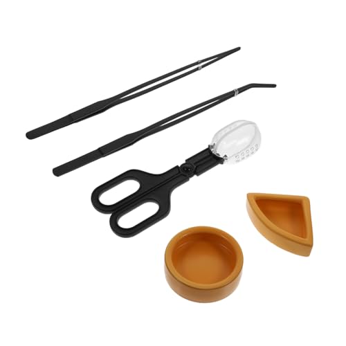 DRESSOOS 1 Set Futterbecken Pinzette Igel Fütterungswerkzeuge Fütterungspinzette Wurmschale Für Eidechsen Griff Futterspender Werkzeuge Aquarium Fleckenreinigungswerkzeuge Bartagamen DRESSOOS 1 Set Futterbecken Pinzette Igel Fütterungswerkzeuge Fütterungspinzette Wurmschale Für Eidechsen Griff Futterspender Werkzeuge Aquarium Fleckenreinigungswerkzeuge Bartagamen von DRESSOOS