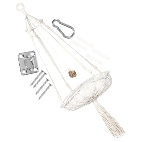 DRESSOOS 1 Set Hängematte Für Katzen, Katzenbett, Kleine Katzenhängematte, Wand Makramee Katzenhängematte, Hängendes Katzenbett, Katzenhängemattenbett, Süßes Katzenbett, Lustiges DRESSOOS 1 Set Hängematte Für Katzen, Katzenbett, Kleine Katzenhängematte, Wand Makramee Katzenhängematte, Hängendes Katzenbett, Katzenhängemattenbett, Süßes Katzenbett, Lustiges von DRESSOOS